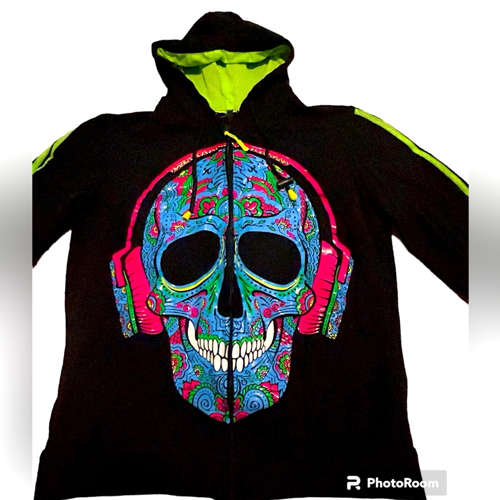 Sugar Skull hoodie.